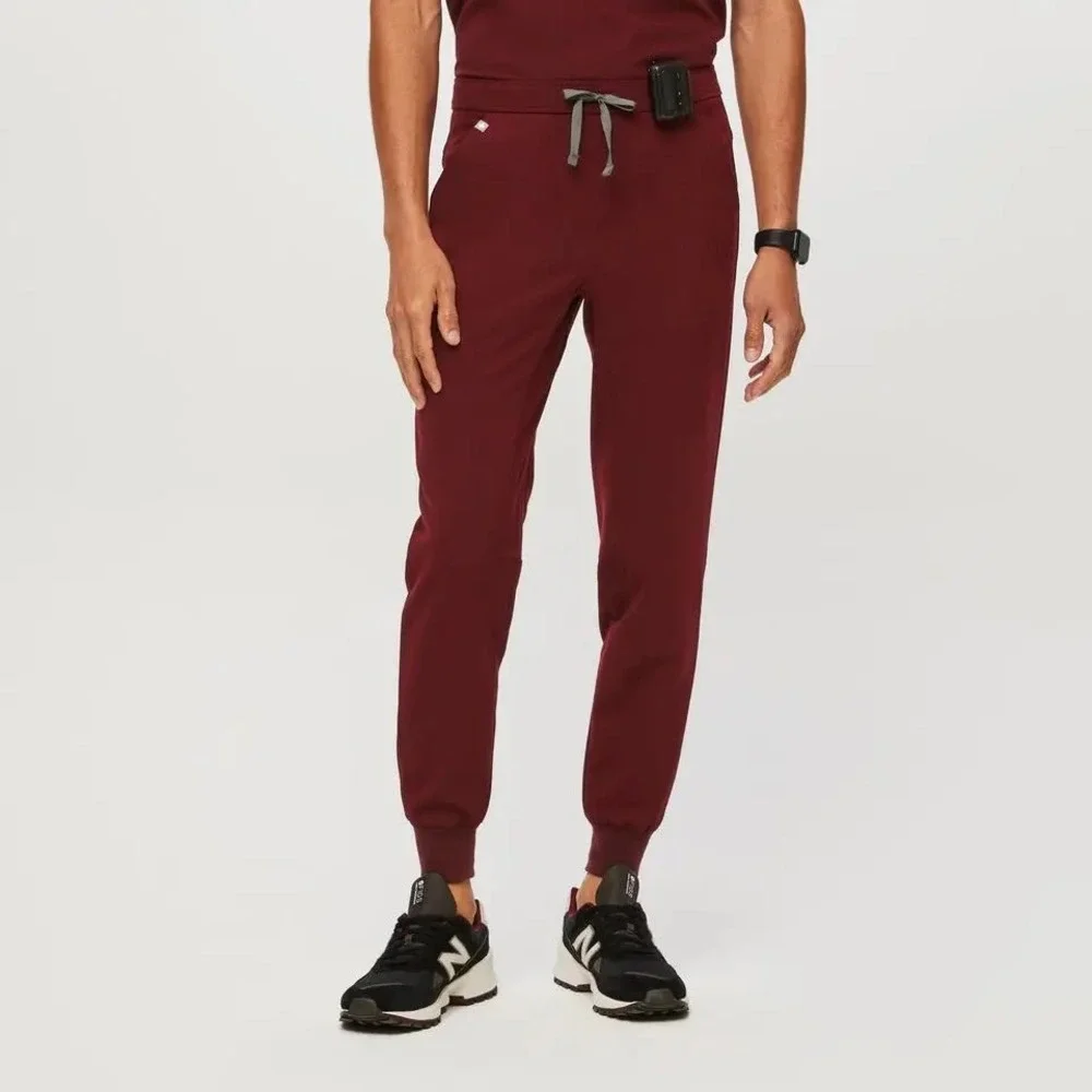 Figs‎ Tansen Jogger Scrub Pants Size XL Burgundy Maroon